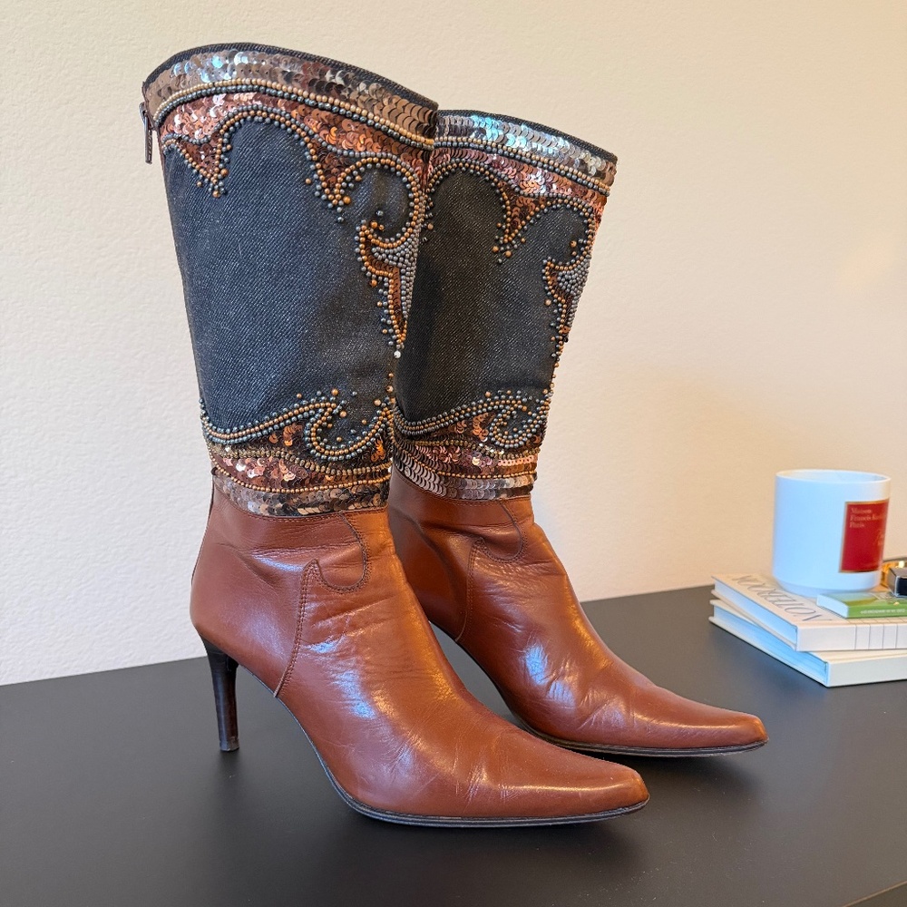 Vinatge Equivoco Milano Boots